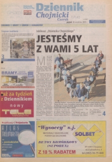 Dziennik Chojnicki, 2003, nr 39