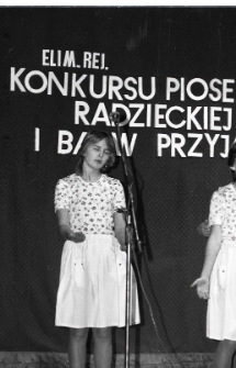 Konkurs Piosenki Radzieckiej "Barwy Przyjaźni" - eliminacje rejonowe