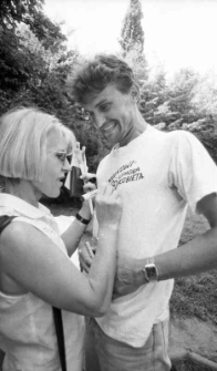 Exhibition of works by members of the art and plein air club in Miastko