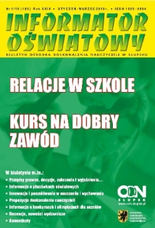 Informator Oświatowy, 2019, nr 1