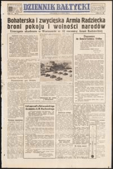 Dziennik Bałtycki, 1950, nr 54