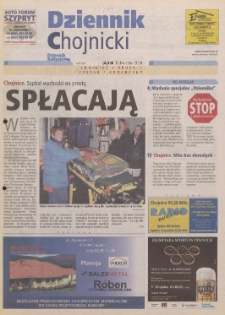 Dziennik Chojnicki, 2004, nr 18