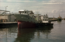 Statek rybacki B 289 - wodowanie