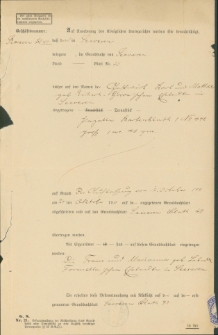 Przesyłka sądowa nadana z Kartuz do adresata w Żukowie