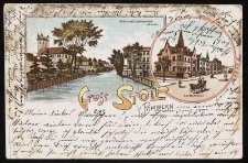 Stolp: rzeka z dawnym kościołem św. Mikołaja, Am Bahntor