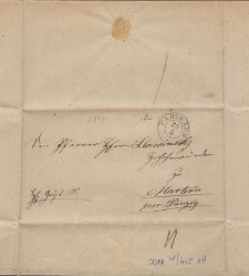 List nadany w Kartuzach 25 maja 1847 r.