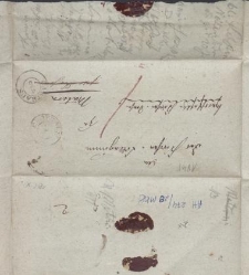 List nadany w Kartuzach 6 maja 1845 r.