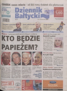 Dziennik Bałtycki, 2005, nr 87