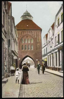 Nowa Brama i Neutorstrasse w Stolpie