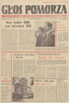 Głos Pomorza, 1975, sierpień, nr 179