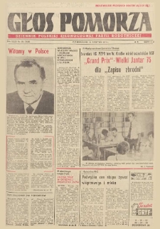 Głos Pomorza, 1975, sierpień, nr 181