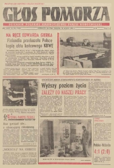 Głos Pomorza, 1975, wrzesień, nr 205