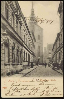 Post Office and St Mary's Church in Stop