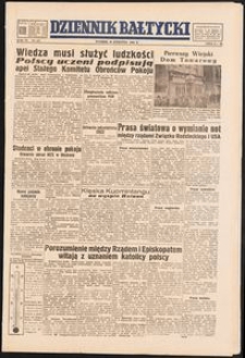 Dziennik Bałtycki, 1950, nr 113