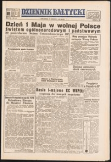 Dziennik Bałtycki, 1950, nr 115