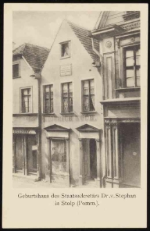 Dom rodzinny von Stephana w Stolpie