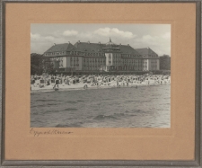 Framed photograph behind glass, Grand Hotel