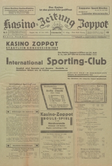 Gazetka z kasyna w Sopocie, 1931, nr 12