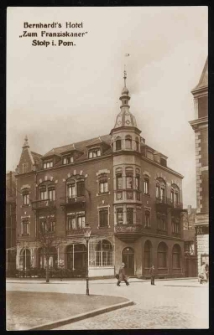 Hotel Bernhardta "Zum Franziskaner" w Stolpie