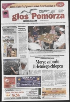 Głos Pomorza, 2001, sierpień, nr 186