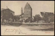 Brama Młyńska i okolice w Stolpie