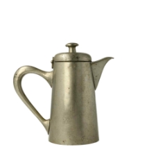 Metal jug with the inscription Metropol Zoppot