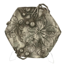 Secesyjna patera z kasztanami