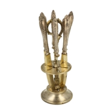 Stojak z kompletem 6 nożyk&oacute;w do owoc&oacute;w