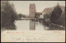 Brama Młyńska w Stolpie [Gruss aus Stolp i. P.]