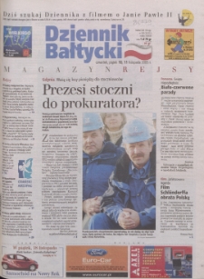 Dziennik Bałtycki, 2005, nr 263 [właść. 262]