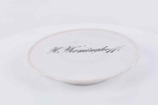 Patera na tort z napisem H. Werminghoff