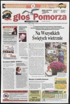 Głos Pomorza, 2001, październik, nr 254