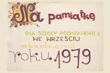 Kronika Szkoły Podstawowej we Wrześciu