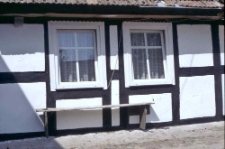 Swołowo - detal okna, chata nr 1