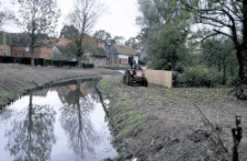 Swołowo, widok na staw od strony wschodniej