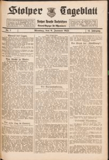 Stolper Tageblatt.Stolper Neueste Nachrichten Nr. 7