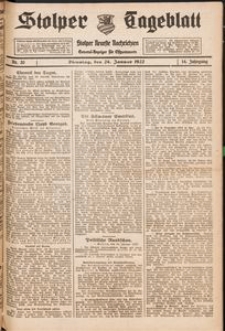 Stolper Tageblatt.Stolper Neueste Nachrichten Nr. 20