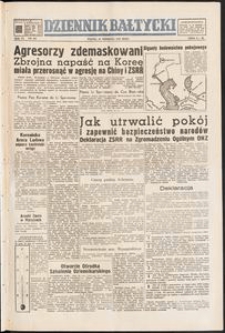 Dziennik Bałtycki, 1950, nr 261