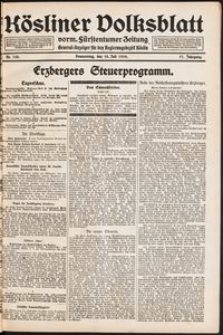 Kösliner Volksblatt [1919-07] Nr. 158