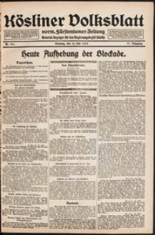 Kösliner Volksblatt [1919-07] Nr. 161