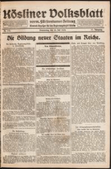 Kösliner Volksblatt [1919-07] Nr. 170