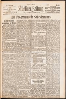 Kösliner Zeitung [1919-02] Nr. 38