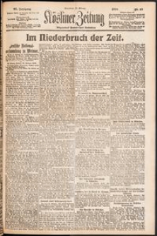 K&ouml;sliner Zeitung [1919-02] Nr. 45