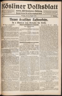 Kösliner Volksblatt [1919-08] Nr. 198