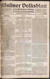 Kösliner Volksblatt [1919-08] Nr. 200