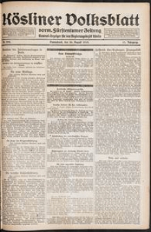 Kösliner Volksblatt [1919-08] Nr. 202