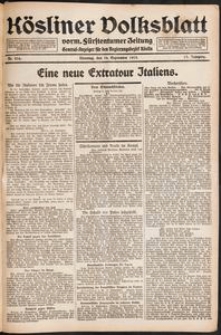 Kösliner Volksblatt [1919-09] Nr. 216
