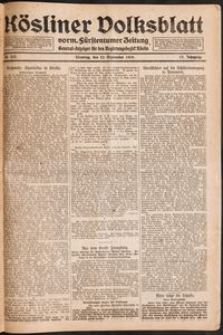 Kösliner Volksblatt [1919-09] Nr. 222