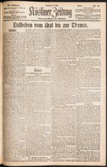 K&ouml;sliner Zeitung [1919-03] Nr. 71