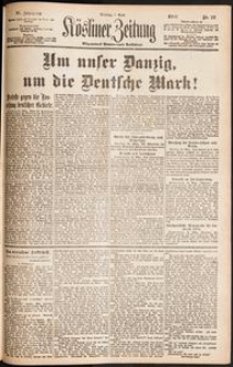 K&ouml;sliner Zeitung [1919-04] Nr. 77